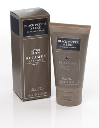 Black Pepper & Lime Shaving Cream 2.5oz