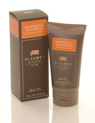 Mandarin & Patchouli Shaving Cream Tube